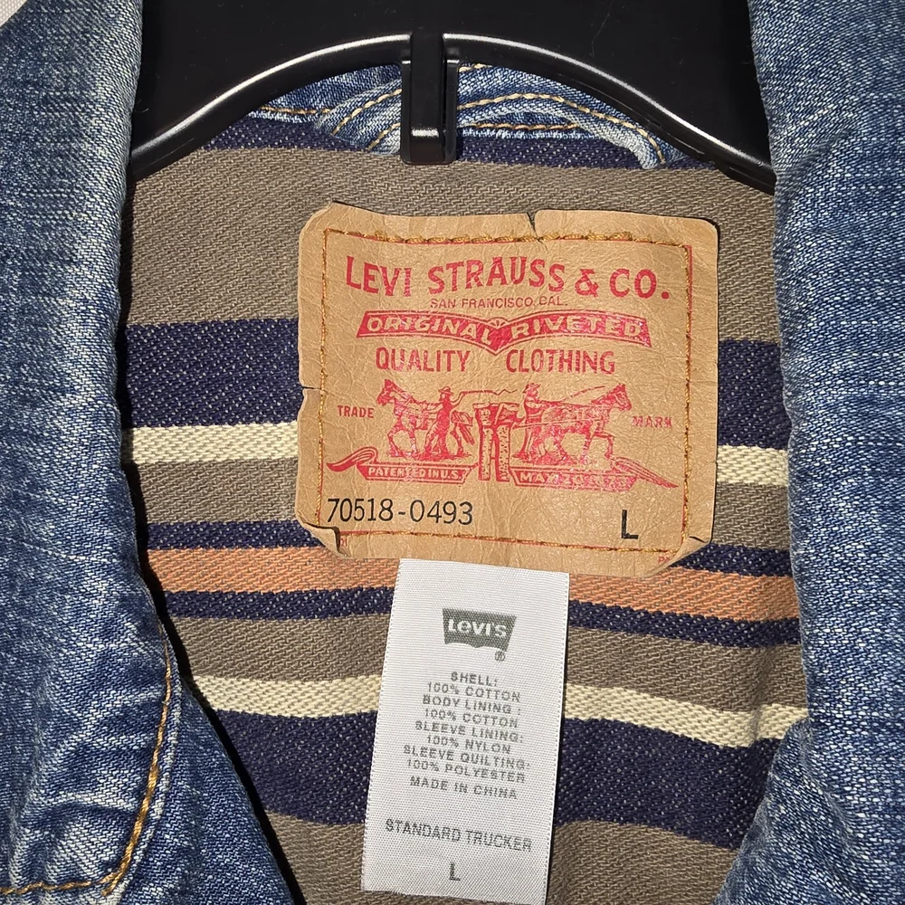 Levi's Blue Denim Jacket for Men - Picture 2 of 11